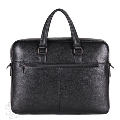 Портфель мужской кожаный 9946-3H black Heanbag