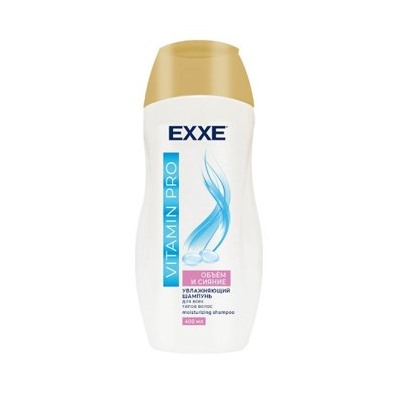 EXXE Шампунь для волос Объем и сияние Vitamin PRO 400 мл 0570