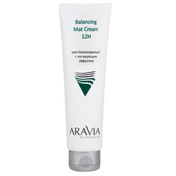 406641 ARAVIA Professional Крем для лица балансирующий с матирующим эффектом Balancing Mat Cream 12H, 100мл/15
