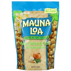 Mauna Loa, Maui Onion & Garlic Macadamias, 10 oz (283 g)