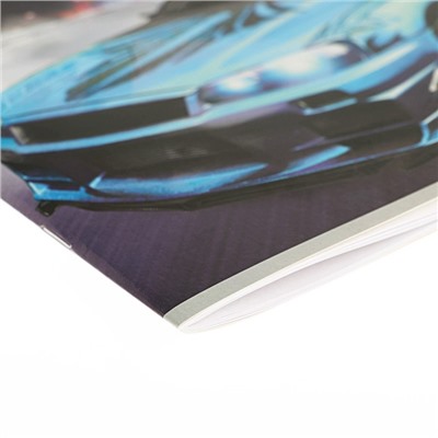 Альбом для рисования А4, 20 листов на скрепке "Дрифт", обложка мелованный картон, внутренний блок офсет 100 г/м²