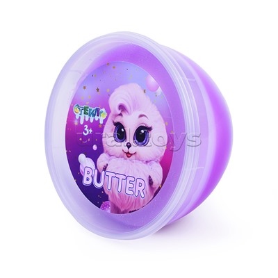 Слайм "Стекло" Butter 200 гр Фиолетовый