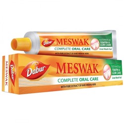 Dabur Meswak Complete Oral Care 200g / Мисвак Аюрведическая Зубная Паста Комплексный Уход за Ротовой Полостью 200г