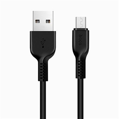 Кабель USB - micro USB Hoco X20  100см 2A  (black)