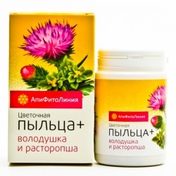 Апифитокомплекс «Пыльца+» Володушка и расторопша-№60,табл. по 0,55г