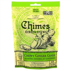 Chimes, Ginger Chews, Original, 3.5 oz (100 g)