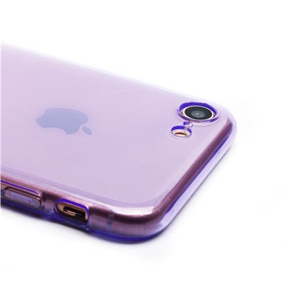 Чехол-накладка - SC344 для "Apple iPhone 7/8/SE 2022" (transparent/violet) (232074)