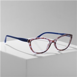 Готовые очки GA0045 (Цвет: C2  красно-синий принт; диоптрия:1; тонировка: Нет)