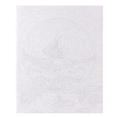 Картина по номерам на холсте с подрамником «Морской мир», 40 х 50 см