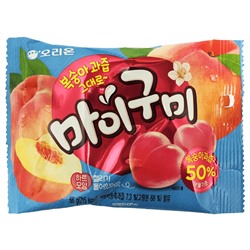 Мармеладные конфеты со вкусом персика Orion, Корея, 66 г