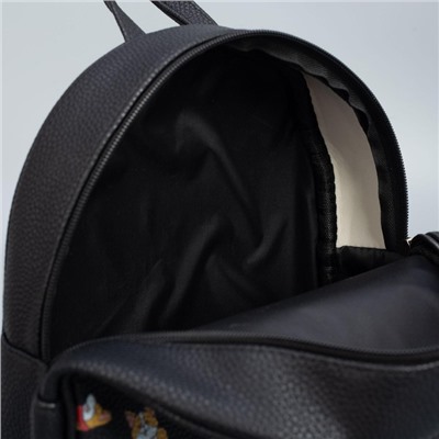 Рюкзак детский для девочки из искусственной кожи «Корги» 27х23 х 10 см
