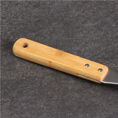 Дуршлаг-сито с деревянной ручкой 44см, диаметр18см, глубина 6,5см