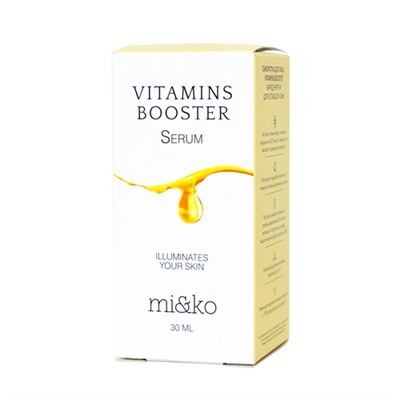 Сыворотка для лица "Vitamins Booster serum" Mi&Ko, 30 мл
