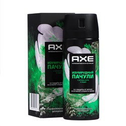 Дезодорант для мужчин AXE изумрудный пачули с нотами мяты и кедра,150мл