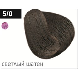 OLLIN COLOR  5/0 светлый шатен 60мл Перманентная крем-краска для волос