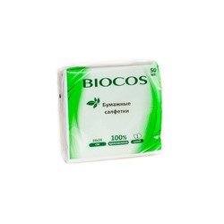 Biocos Бумажные салфетки 50шт белые