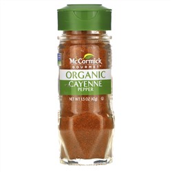 McCormick Gourmet, Organic, Cayenne Pepper, 1.5 oz (42 g)
