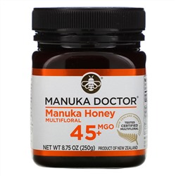 Manuka Doctor, Manuka Honey Multifloral, MGO 45+, 8.75 oz (250 g)