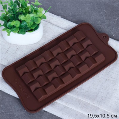 Форма силиконовая для шоколада / HL-147 / уп 300/ 21*10,3*1 см/ 0,04