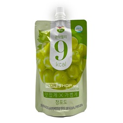 Желе конняку низкокалорийное Зеленый виноград Konjac Jelly 9 Kcal Green Grape Jaim, Корея, 150 г Акция