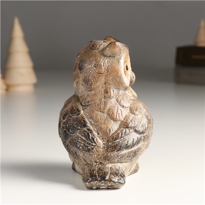 Сувенир керамика "Древесный филин" 10х8х11,2 см