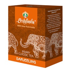 Чай классический чёрный индийский "Darjeeling", листовой Best of India, 100 г