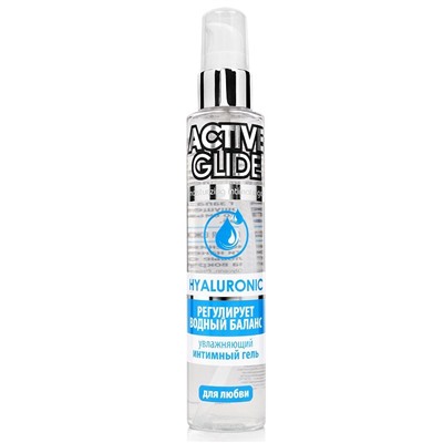 Увлажняющий интимный гель Active Glide Hyaluronic - 100 гр.