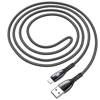 Кабель USB - Apple lightning Hoco U89  120см 2,4A  (black)