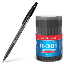 Ручка шариковая R-301 Stick.Original черная 0.7мм 46773 Erich Krause