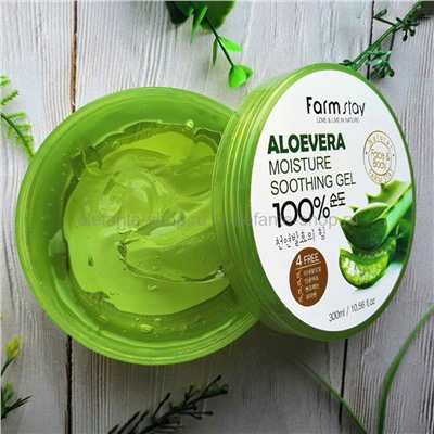 Гель для тела Farmstay Aloe Vera Moisture Soothing Gel 300ml (125)