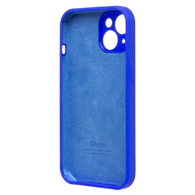 Чехол-накладка ORG Soft Touch с закрытой камерой для "Apple iPhone 15" (blue) (230162)