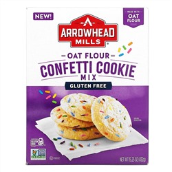 Arrowhead Mills,  Oat Flour Confetti Cookie Mix, 15.25 oz (432 g)