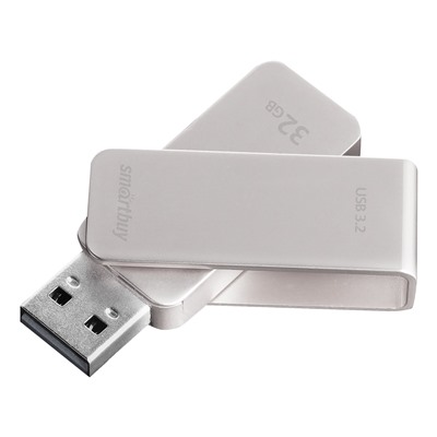 Флэш накопитель USB 32 Гб Smart Buy M1 3.2 (grey)