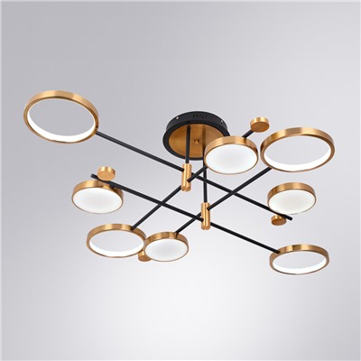 Потолочная люстра Arte Lamp HOLLY A1364PL-8PB