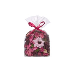Набор сухоцветов из натуральных материалов с ароматом розы «Вещицы», пакет 12×9×13 см