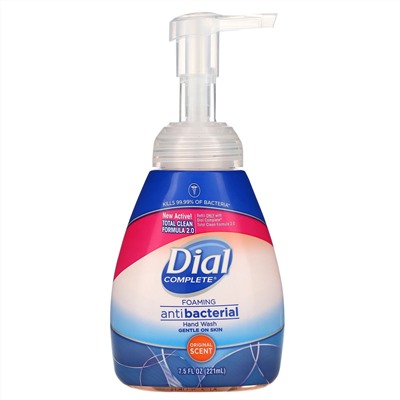 Dial, Complete, Foaming Anti-Bacterial Hand Wash, Original Scent, 7.5 fl oz  (221 ml)
