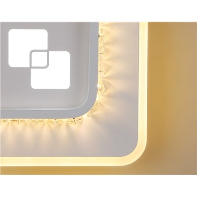 Настенный светодиодный светильник FA231 WH белый LED 4200K/4200K/6400K 30W 210*210*50