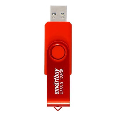 Флэш накопитель USB 128 Гб Smart Buy Twist 3.0 (red)