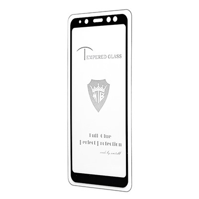 Защитное стекло Full Screen Brera 2,5D для "Samsung SM-A530 Galaxy A8 2018" (black) (black)