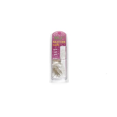 Glitter Nails Накладные ногти MGN1 22шт