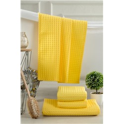 Полотенце для ванной Бохо (Желтый)