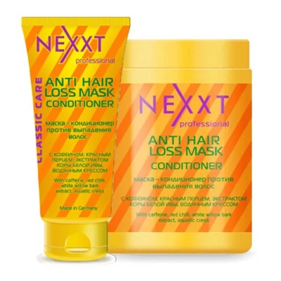 Маска-кондиционер NEXXT Professional против выпадения волос (Nexxt Anti Hair Loss Mask Conditioner). 200 мл