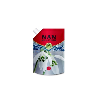 NAN Корея кондиционер для белья  800мл с ароматом Подснежника запаска