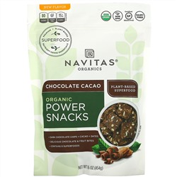 Navitas Organics, Organic Power Snacks, Chocolate Cacao, 16 oz (454 g)
