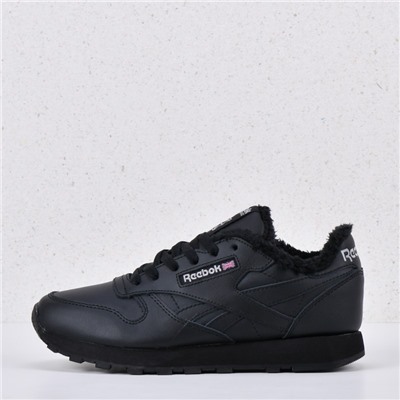 Кроссовки Reebok Classic Leather Black арт w301-3