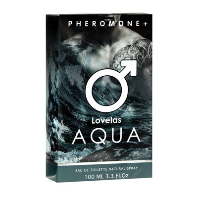 Туалетная вода мужская с феромонами Lovelas Aqua, 100 мл (по мотивам Acqua Di Gio (G.Armani)