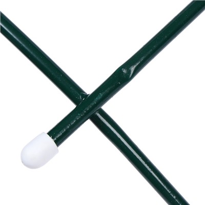Клумба оцинкованная, 34 × 70 × 70 см, ярко–зелёная, «Решётка»