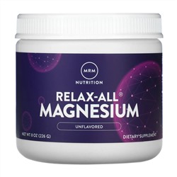 MRM, Relax-All Magnesium, Unflavored, 8 oz (226 g)