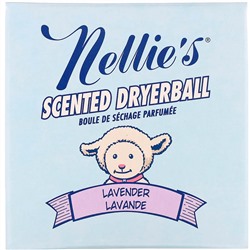 Nellie's, Ароматные шарики для стирки и сушки, лаванда, 1 шарик