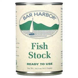 Bar Harbor, Fish Stock, 14.5 oz (411 g)